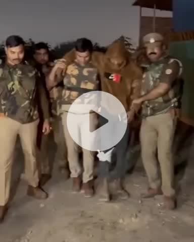 कानपुर: फजलगंज में 25,000 के इनामिया बदमाश को पुलिस ने मुठभेड़ में किया गिरफ्तार, पैर में लगी गोली