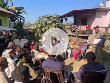 नमहोल: कोटला पंचायत में साइबर ठगी, नशे के दुष्प्रभावों व सड़क दुर्घटना के प्रति जागरूकता के लिए कैंप आयोजित किया गया