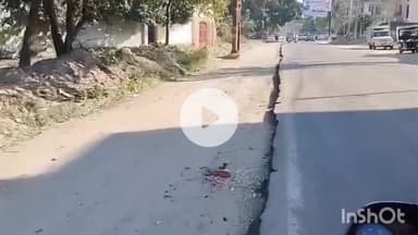 धामपुर: दुर्गा विहार कॉलोनी से राजपूताना बैंकट हॉल तक सड़क का चौड़ीकरण कार्य वन विभाग से अनुमति न लेने के कारण रुका