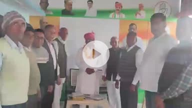 चिड़ावा: बिजौली को ग्राम पंचायत बनाए जाने पर ग्रामीणों ने पिलानी विधायक पितराम काला का किया सम्मान