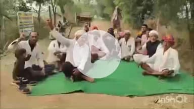 टोंक: दाखिया बांध से नहर में पानी छोड़ने की मांग को लेकर किसानों का धरना प्रदर्शन जारी