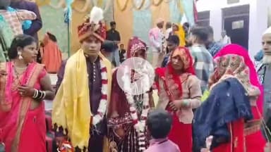 मथुरा: डॉ आंबेडकर सामाजिक अधिकार मंच ने कराया सामूहिक विवाह समारोह, 14 जोड़ो ने लिए सात फेरे