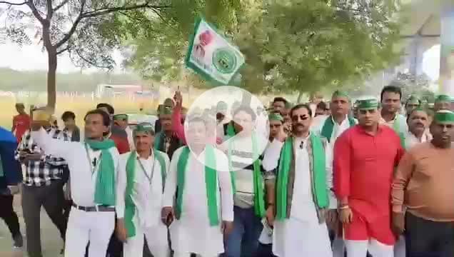 #आज जनपद #गौतमबुद्धनगर में #नोएडा एक्सप्रेस के फलेदा #कट पर भा.कि.यू.लोकशक्ति के #राष्ट्रीय अध्यक्ष श्री मास्टर श्यौराज