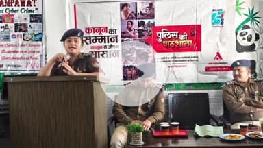 पूर्णागिरि: कोतवाली टनकपुर पुलिस टीम ने होली ट्रीनिटी पब्लिक स्कूल टनकपुर में पुलिस की पाठशाला का आयोजन किया