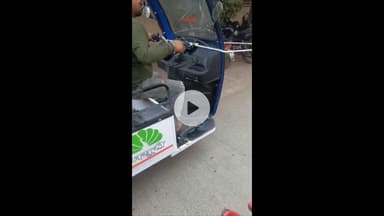 इंदौर: विजय नगर में ई-रिक्शा की बैटरी फटने से मां, बेटी व चालक झुलसे