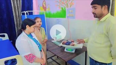 उतरौला: गंभीर कुपोषित बच्चों की पहचान और उपचार के लिए स्वास्थ्य विभाग द्वारा लगातार चलाया जा रहा है अभियान