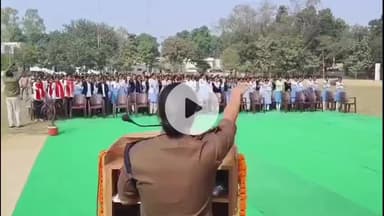 हमीरपुर: हमीरपुर में यातायात माह के समापन समारोह के जागरूकता कार्यक्रम में पहुंचे सदर विधायक