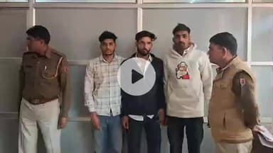 चूरू: शहीद स्मारक के पास स्कॉर्पियो ने बिजली पोल को मारी टक्कर, कोतवाली पुलिस ने तीन युवकों को किया गिरफ्तार