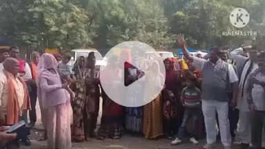 खुरई: करमपुर में पेड़ काटने व बेदखल करने की तैयारी का ग्रामीणों ने किया विरोध, मुख्यमंत्री के नाम तहसीलदार को सौंपा ज्ञापन