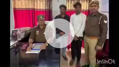 वाराणसी के रोहनिया थाना क्षेत्र के शाहाबाद में विवाद करने वाले 2 अभियुक्तों को पुलिस ने किया गिरफ्तार