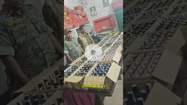 मुंगेर पुलिस को मिली बड़ी सफलता, एक ऑटो से भारी मात्रा में विदेशी शराब बरामद