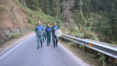 लोहाघाट: आईटीबीपी की 36वीं वाहिनी में अंतर्वाहिनी मैराथन और खो-खो प्रतियोगिता का समापन हुआ