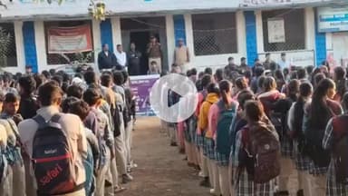 मऊगंज: मऊगंज के उत्कृष्ट विद्यालय में यातायात पुलिस ने लगाई क्लास, छात्रों को दी सड़क सुरक्षा की जानकारी