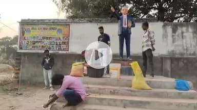 महाराजगंज: पुरैना खंडी चौरा में बाबा साहब की मूर्ति खंडित मामले में अज्ञात के खिलाफ मुकदमा दर्ज, नई प्रतिमा स्थापित