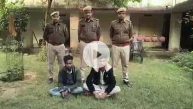 धौलपुर: लूट के मामले में फरार दो आरोपियों सहित एक नाबालिग को पुलिस ने किया निरुद्ध