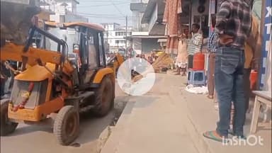 सुपौल: सुपौल में जाम और अतिक्रमण पर जिला प्रशासन का एक्शन, दूसरे दिन भी चला बुलडोजर