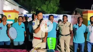 నేరేడుచర్ల: ప్రశాంత వాతావరణంలో ఎన్నికలు జరగాలి: కల్లూరు గ్రామంలో ఎస్సై రవీందర్