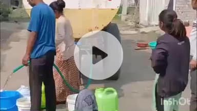 बारां: कोटा रोड हाउसिंग बोर्ड कॉलोनी में चार दिनों से नहीं मिल रहा पीने का पानी, टैंकर मंगवाकर किया गया पानी जुटाने का प्रयास