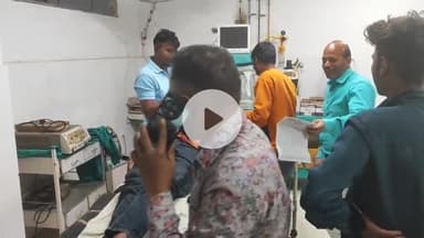 झालरापाटन: खंडिया चौराहे पर अज्ञात कार चालक द्वारा कट मारने से बाइक सवार गिरकर घायल, जिला अस्पताल में किया गया उपचार