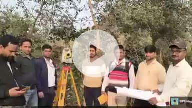 भोरे: तिलक डूमर गांव में भूमि सर्वे के काम में आई तेज़ी, डिजिटल प्रक्रिया से किसानों में खुशी की लहर