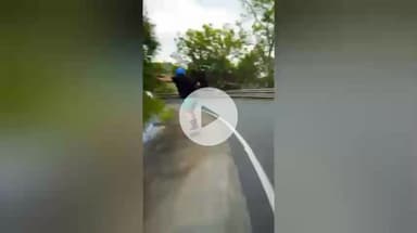 ஏற்காடு: ஏற்காடு மலைப்பாதையில் வெளிநாட்டவர் ஆபத்தான முறையில் ஸ்கேட்டிங் செய்யும் வீடியோ வைரல் போலீசார் விசாரணை