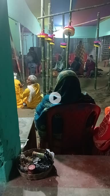 सत्यनारायण भगवान की पूजा-अर्चना #bihar @awajjanjankinews