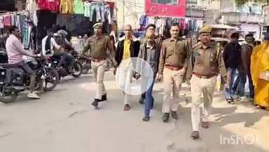 धौलपुर: पुलिस ने लुटेरों के सिर को गंजा कर निकाला जुलूस, पूछताछ के बाद सरे बाजार थाने से कोर्ट तक ले गई