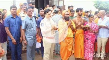 పదర: మద్దిమడుగు ఆంజనేయస్వామి బ్రహ్మోత్సవాల భద్రత ఏర్పాట్లను పరిశీలించిన నాగర్ కర్నూల్ జిల్లా ఎస్పీ డాక్టర్ సంగ్రామ్ సింగ్ జి