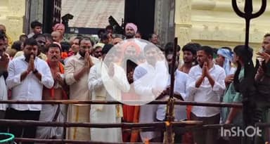 పదర: మద్దిమడుగు బ్రహ్మోత్సవాలలో పాల్గొని ప్రత్యేక పూజలు నిర్వహించిన అచ్చంపేట ఎమ్మెల్యే డాక్టర్ వంశీకృష్ణ