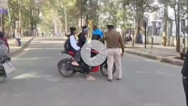 लोहरदगा: लोहरदगा में सड़क दुर्घटनाओं को रोकने के लिए वाहन चेकिंग अभियान, 21 वाहनों पर ₹35,000 जुर्माना