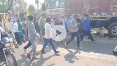 बगोदर: बगोदर में जेएलकेएम की छात्र अधिकार पैदल यात्रा का हुआ स्वागत