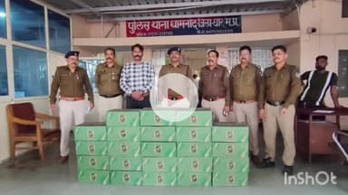 धरमपुरी: मुंबई-आगरा राष्ट्रीय राजमार्ग पर दूधी चौकी में अवैध शराब से भरी स्कार्पियो पकड़ी, दो लोग फरार