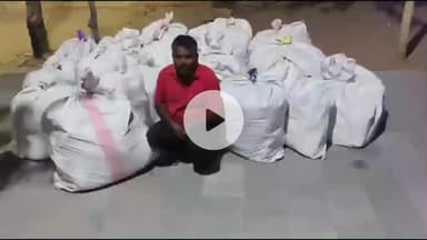 झुंझुनू: शेखावाटी क्षेत्र में सप्लाई के लिए 4 करोड़ रुपये की कीमत का अवैध गांजा, कंटेनर की छत में छिपा रखा था 800 किलोग्राम गांजा