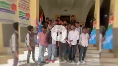 चूरू: राजकीय लोहिया कॉलेज में एनएसयूआई ने किया प्रदर्शन, मुख्य मांग पेयजल, सफाई व नियमित कक्षा संचालन