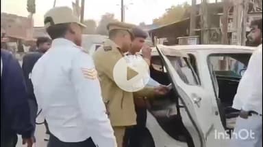 मैनपुरी: मैनपुरी एसपी के निर्देश पर यातायात पुलिस ने कार्रवाई करते हुए 210 वाहनों के चालान किए, ₹365000 का जुर्माना लगाया