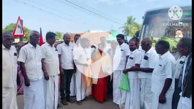 கடவூர்: தரகம்பட்டியில் புதிய வழித்தட பேருந்தினை எம்எல்ஏ துவக்கி வைத்தார்