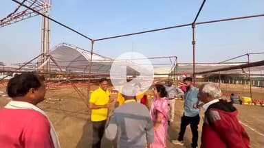 बालोद: शहर के गंजपारा में पहली बार होगा विराट 108 कुण्डीय गायत्री महायज्ञ, नपाध्यक्ष ने तैयारियों का लिया जायजा