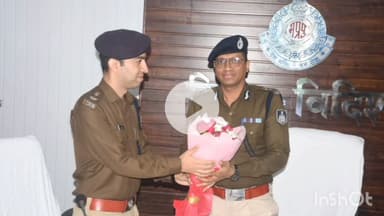 विदिशा नगर: IG अभयसिंह ने पुलिस लाइन में उत्कृष्ट कार्य करने वालों को किया सम्मानित, वार्षिक अपराध समीक्षा पर आए थे