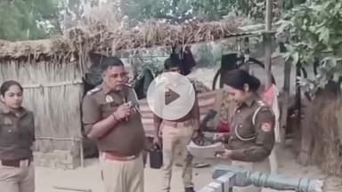 प्रतापगढ़: लाखीपुर बुझावा गांव में पुलिस ने शातिर बदमाश के घर डुगडुगी बजाकर कराई मुनादी