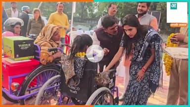 रायबरेली: DM के साथ सदर विधायक अदिति सिंह ने दिव्यांगजनों को दिए 'संबल' #RaebareliNews #AditiSingh