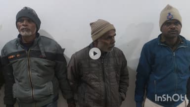 मधेपुरा: मुरलीगंज: श्रीनगर थाना पुलिस ने बघवा और पोखरिया गांव से मारपीट मामले में दो फरार वारंटी अभियुक्तों को गिरफ्तार किया