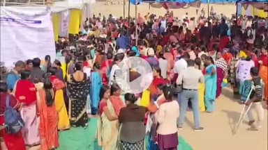 जहानाबाद: गांधी मैदान में रोजगार मेले का आयोजन, सैकड़ों युवाओं ने लिया भाग