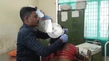 हमीरपुर: सुमेरपुर कस्बे में ट्रक की टक्कर से एक महिला घायल