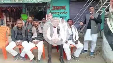 घोसी: घोसी बाजार में बाबा साहेब भीमराव अम्बेडकर की पुण्यतिथि पर कार्यक्रम आयोजित