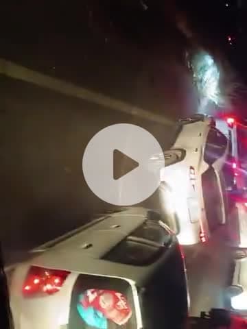 Delhi to Rohtak road per 30 kilometer ki duri Tak Laga Jahan