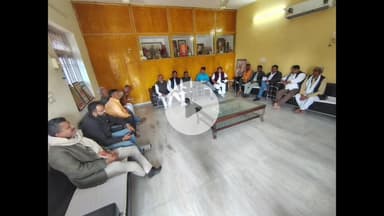 गंगापुर: गंगापुर सिटी जयपुर बाईपास पर राजस्थान सरकार के दो वर्ष पूरे होने पर कार्यक्रमों की तैयारी तेज