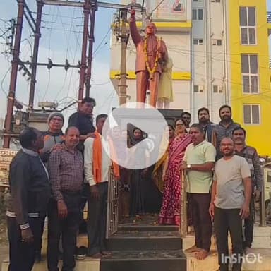 बालोद: भाजपा शहर मंडल बालोद के तत्वाधान में भारत रत्न बाबा साहेब भीमराव अंबेडकर जी का महापरिनिर्वाण दिवस मनाया गया