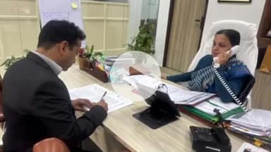 चूरू: एमएसपी पर मूंग और मूंगफली खरीद में अनियमितताओं को लेकर सांसद राहुल कस्वां ने चूरू में NCCF निदेशक से की मुलाकात