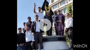 नाथद्वारा: आंबेडकर की पुण्यतिथि पर श्रद्धा सुमन अर्पित किए गए, बाबा साहब की प्रतिमा पर किया गया माल्यार्पण