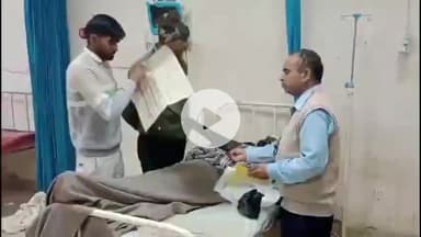 चूरू: साहवा क्षेत्र में बारातियों की कार पलटी, हादसे में एक व्यक्ति की मौत और दो घायल चूरू लाए गए